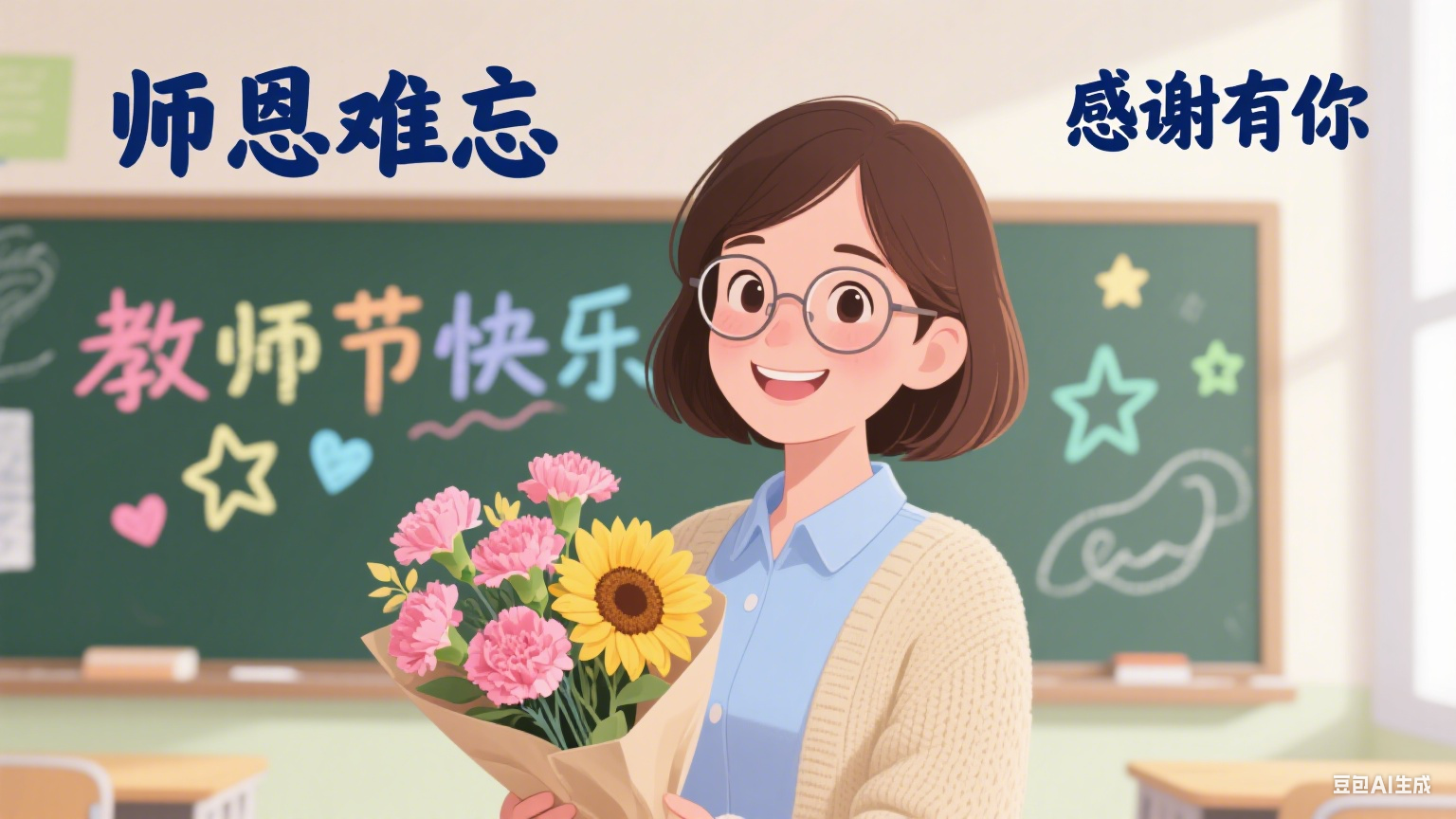 感恩有您 照亮前行 — 祝老師們節(jié)日快樂(lè)！